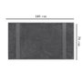 Mijölnir Chicago Bath Toalla de Baño Antracita 70x140 cm Algodón 100% 450 gr/m²